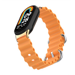 Ремешок Bingo Ocean для XIAOMI Mi Band 8 Светло-оранжевый