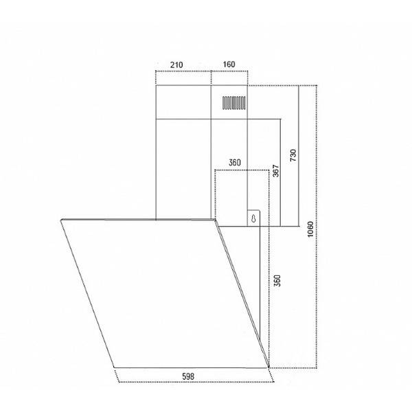Кухонная вытяжка Schtoff Classic 60 White