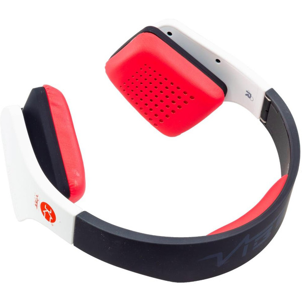 Наушники VIBE SLICK ON EAR HEADPHONES Grey/White/Red