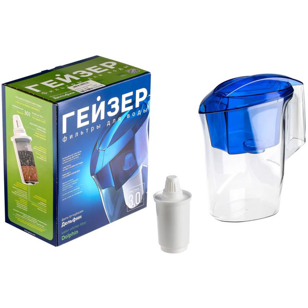 Кувшин Гейзер Дельфин (синий)