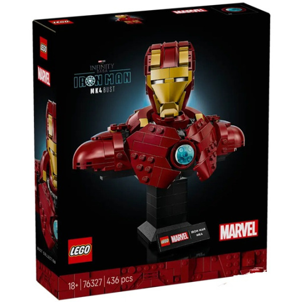 Конструктор LEGO Marvel 76327 Бюст Железного Человека MK4