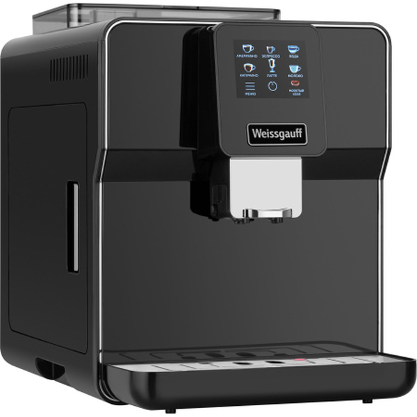 Кофемашина WEISSGAUFF WCM-330 TFT Touch Cappuccino Nero