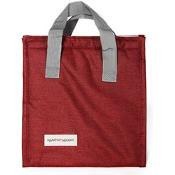 Термосумка 5 ЭЛЕМЕНТ "Дай 5 Добру" бордовая