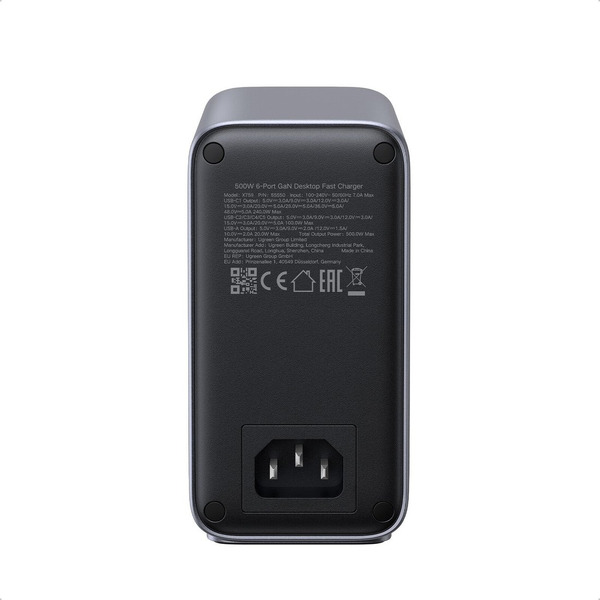 Сетевое зарядное Ugreen Nexode 500W X759 55550
