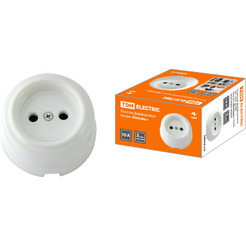 Розетка TDM Electric Болонь SQ1820-0004 (белый)