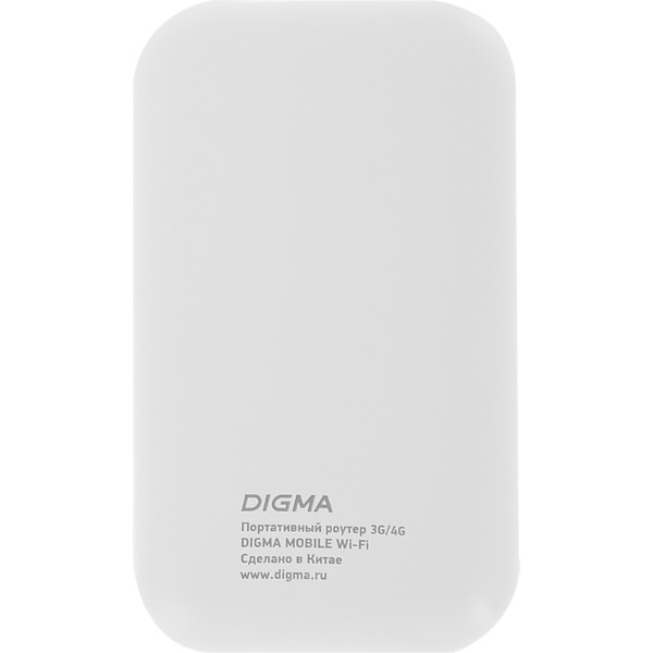 Мобильный 4G Wi-Fi роутер Digma DMW1880 (белый)