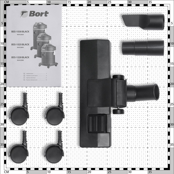 Пылесос Bort BSS-1525 Black (93412604)