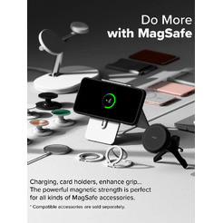 Чехол Ringke SILICONE MAGNETIC для Galaxy S25 Plus BLACK