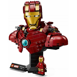 Конструктор LEGO Marvel 76327 Бюст Железного Человека MK4