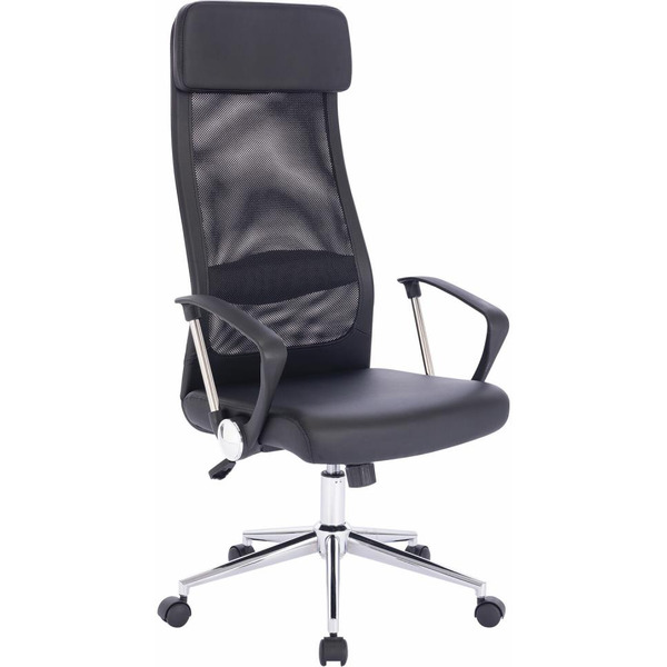 Кресло Brabix Flight R EX-541 (экокожа, черный)