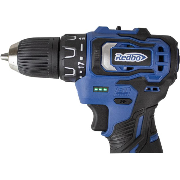 Дрель-шуруповерт Redbo LD-16BL (с 2-мя АКБ, кейс)