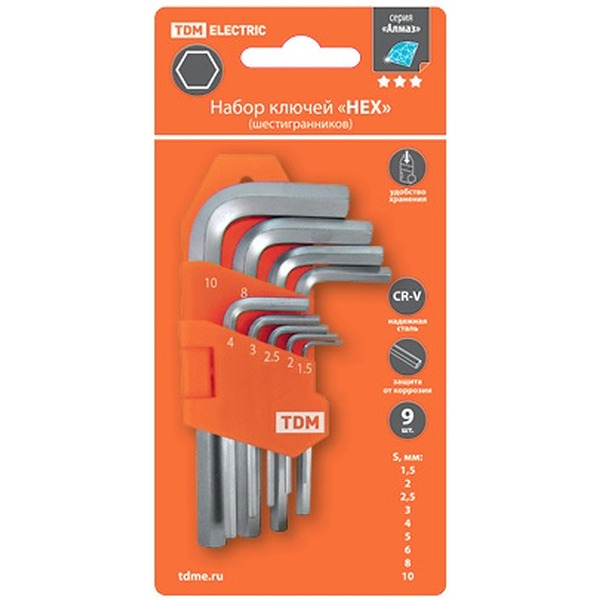 Набор ключей TDM SQ1020-0101 Алмаз