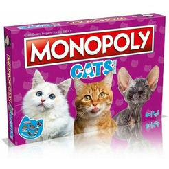 Настольная игра Hasbro Монополия. Кошки на английском языке WM03528-EN1-6