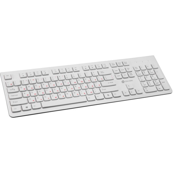 Клавиатура Oklick 505M (белый)