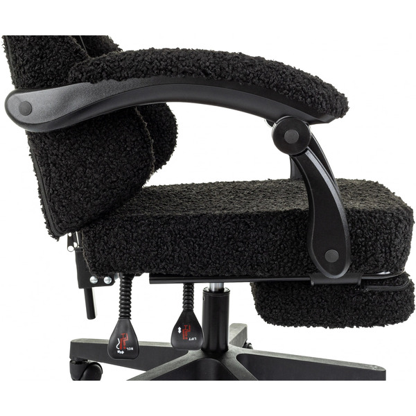 Игровое кресло Knight Lord/F (черный экомех)