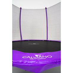 Батут Calviano 252 см - 8ft OUTSIDE master purple