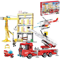 Конструктор Qunxing Toys Пожарная служба 3621