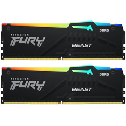 Оперативная память Kingston FURY Beast RGB 2x16ГБ DDR5 5600 МГц KF556C36BBEAK2-32