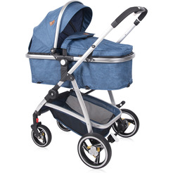 Детская коляска LORELLI Sola 2в1 (синий)