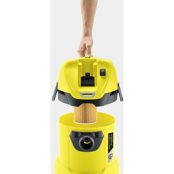 Пылесос Karcher WD 3 Battery 1.629-910.0 (без АКБ)