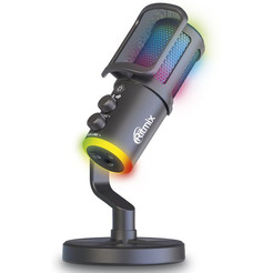 Микрофон Ritmix RDM-178 USB Gaming (черный)
