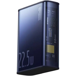 Внешний аккумулятор Baseus Explorer Series Digital Display Fast Charge 22.5W 10000mAh (синий)