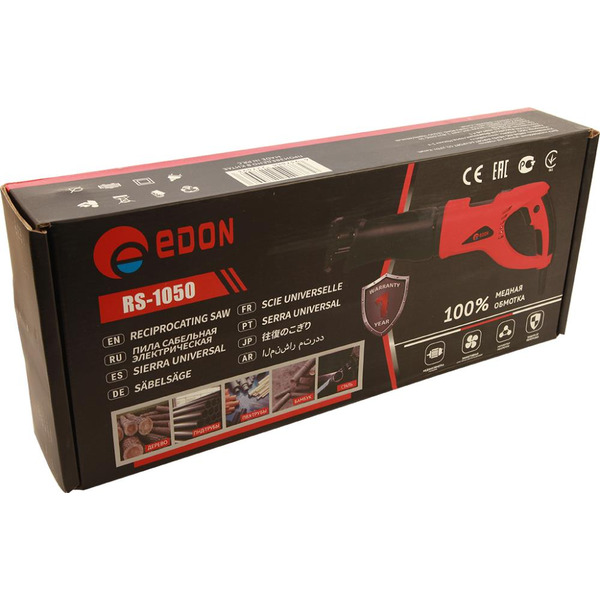 Сабельная пила Edon RS-1050