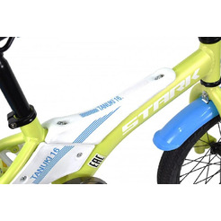 Велосипед Stark Tanuki 16 Boy зеленый/синий/белый '23 HQ-0010240