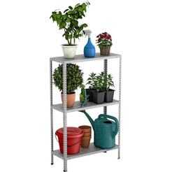 Стеллаж металлический НСКСМ Оцинкованный 1050 (1400x700x300)