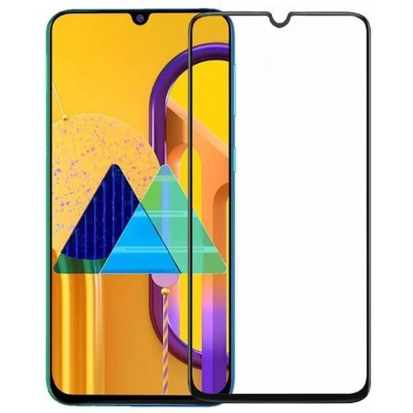 Защитное стекло CASE Full Glue для Samsung Galaxy M21 (черный)