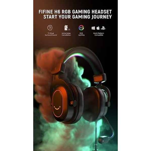 Наушники FIFINE H6 (черный)