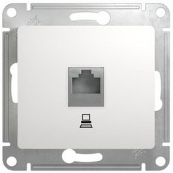 Розетка компьютерная Systeme Electric Glossa GSL000181K