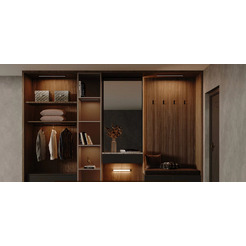 Ночник Yeelight Motion Sensor Closet Light A60 YLCG006 (серебристый)