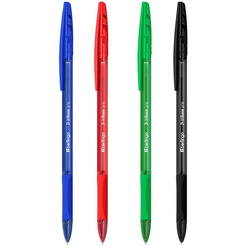 Набор шариковых ручек Berlingo "Tribase grip" CBp_10204 (4 цвета)