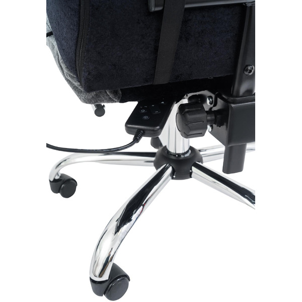 Вибромассажное кресло Calviano AVANTI ULTIMATO Black-Grey fabric