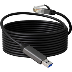 Кабель Buro BU-USB-A-LAN1000-2M