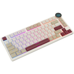 Клавиатура Royal Kludge N80 Rosy Clouds (RK Red)