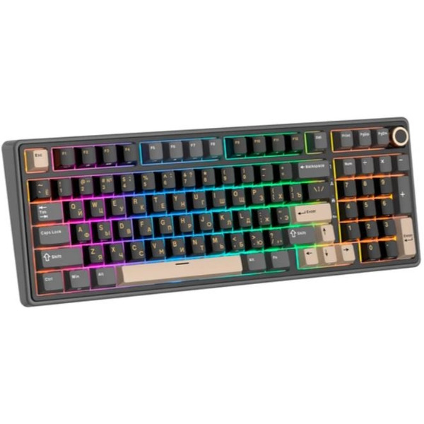 Клавиатура Royal Kludge RK R98 Pro Phantom (Beige switch)