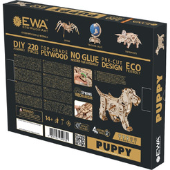 Механическая модель в виде конструктора EWA Щенок