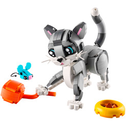 Конструктор LEGO Creator 3 в 1 31163 Озорной кот
