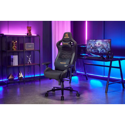 Игровое кресло EVOLUTION CONQUEROR FABRIC Black