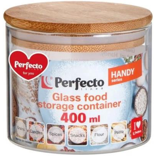 Банка для сыпучих продуктов PERFECTO LINEA 34-102400 400 мл Handy PERFECTO LINEA 34-102400