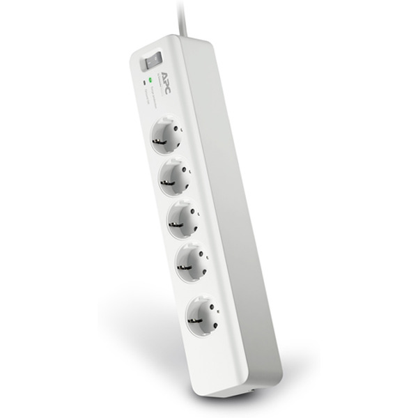 Сетевой фильтр удлинительный APC PM5-RS 5 роз. 1.8 м.