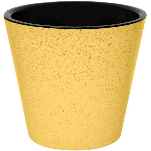 Горшок для цветов IDILAND Pepper 221606403/01 (желтый)
