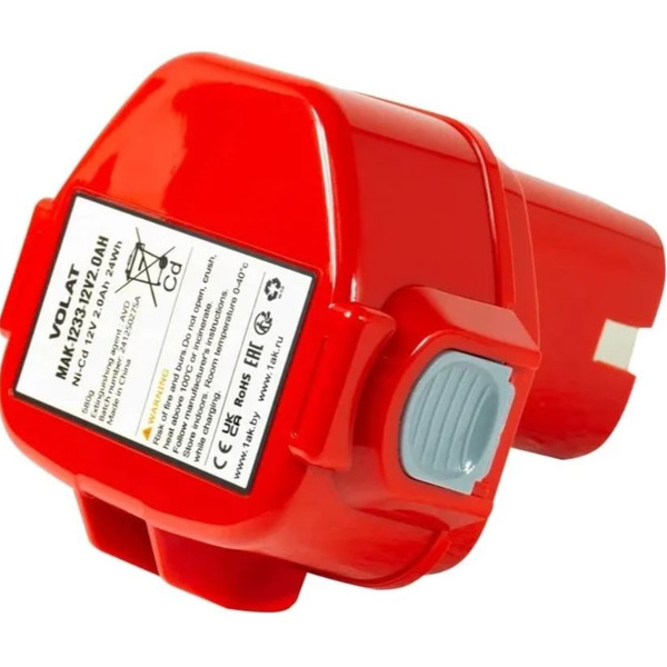 Аккумуляторная батарея VOLAT для Makita 12V 2.0AH (Ni-Cd) MAK-1233