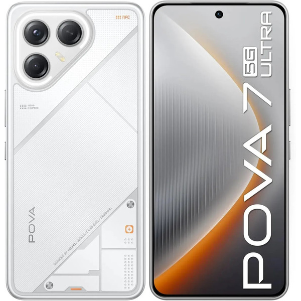 Смартфон Tecno Pova 7 Ultra 5G 8GB/256GB (белый)