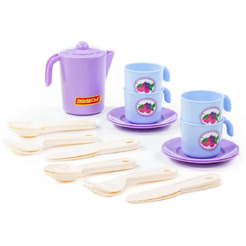 Набор игрушечной посуды Полесье Анюта 80066