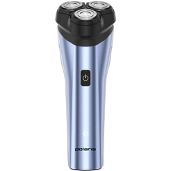 Электробритва Polaris PMR 0613RC wet&dry 4D PRO 5 blades+ (Синий/металлик)