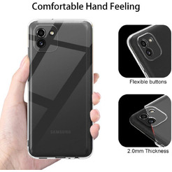 Бампер Bingo TPU 2.0mm для SAMSUNG A03 Белый