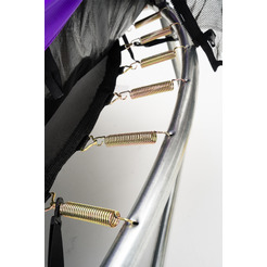Батут Calviano 252 см - 8ft OUTSIDE master purple